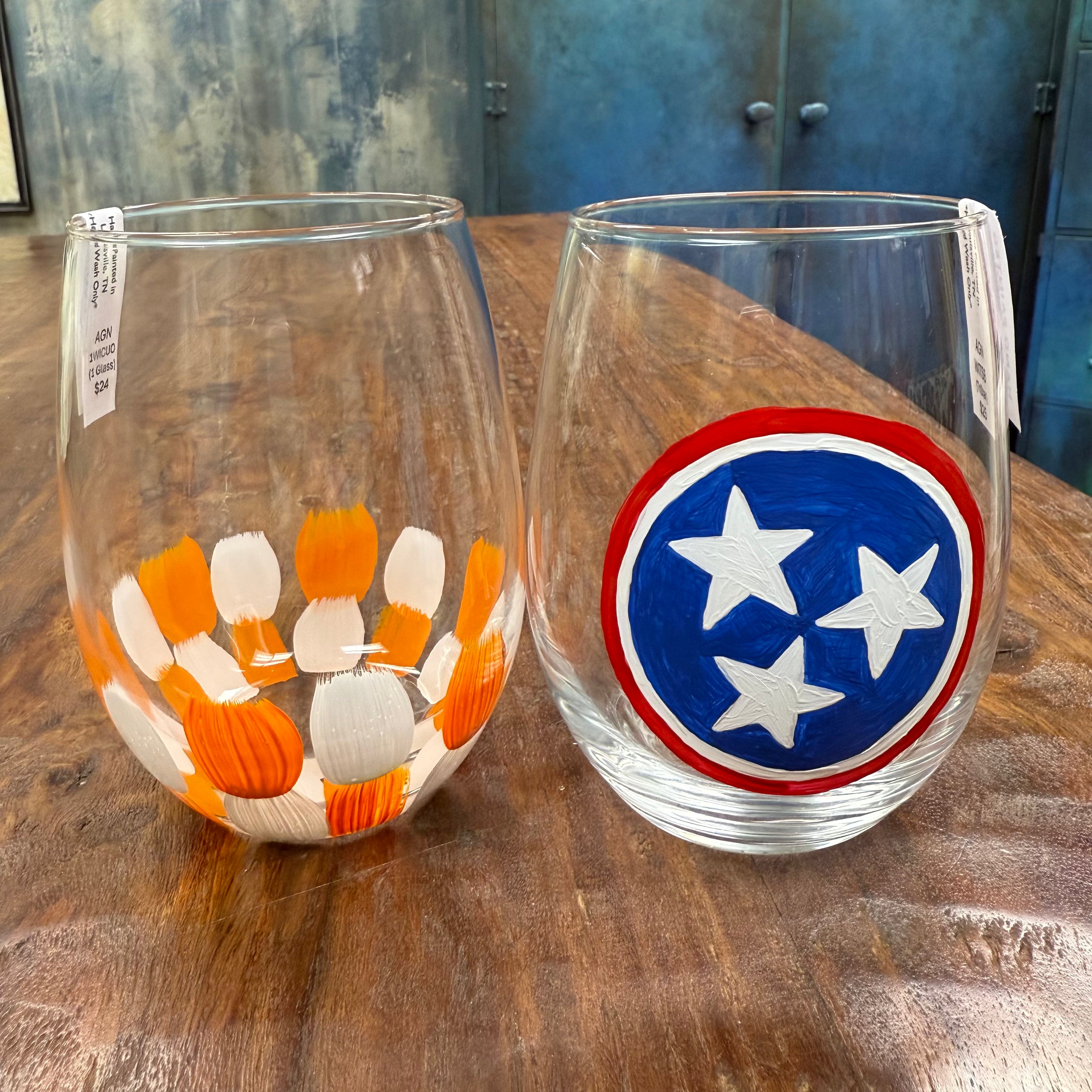 Tennessee Wine Glasses